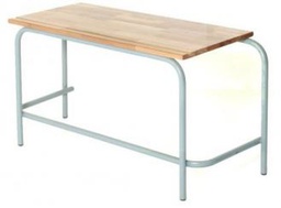 [1DD1000S] Double Desk - Saligna Gr 1-3 (1000x450x575mm)