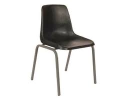 [4PC400] Polyprop Chair- Black Gr 4-7 (400mm)