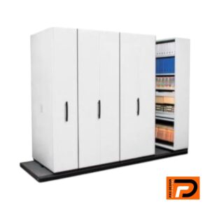 Steel Bulk Filer - Mobile Shelving - 4 Bay