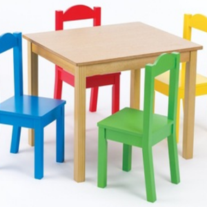 Fantasy Play Kitchen Table and Chairs
