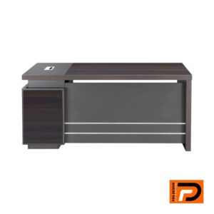 1.6m Straight Desk with Fixed Pedestal